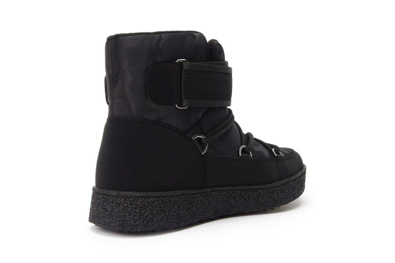 сапоги 29259AM-0501 черный камуфляж, фото 5